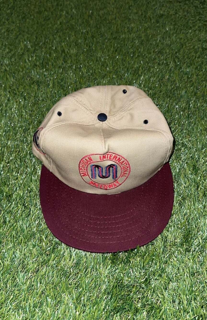 Vintage American Needle Michigan International Speedway Snapback Hat